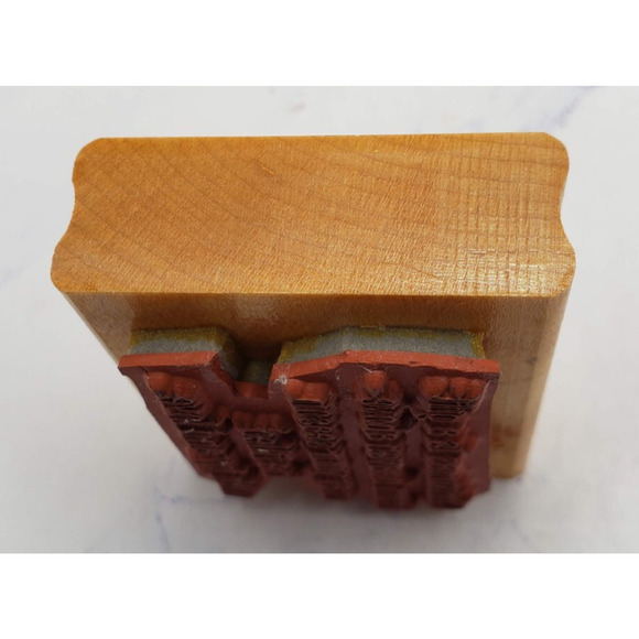 Stampin’ Up! Christmas Is A Gift From Heaven Above Wood Mounted Rubber Stamp - Picture 5 of 7